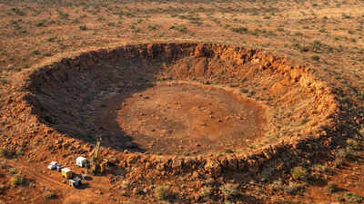 In 2007, an Australian geologist browsing Google Earth spotted an 850-foot circle in the outback; drilling later confirmed an iron-meteorite crater
