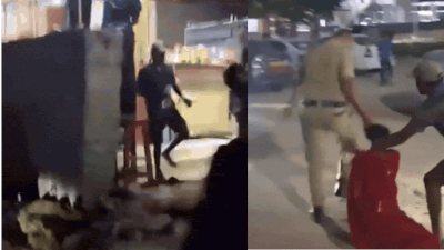 Woman assaulted, dragged by hair by home guard outside Hyderabad Railway Station; arrested after video goes viral