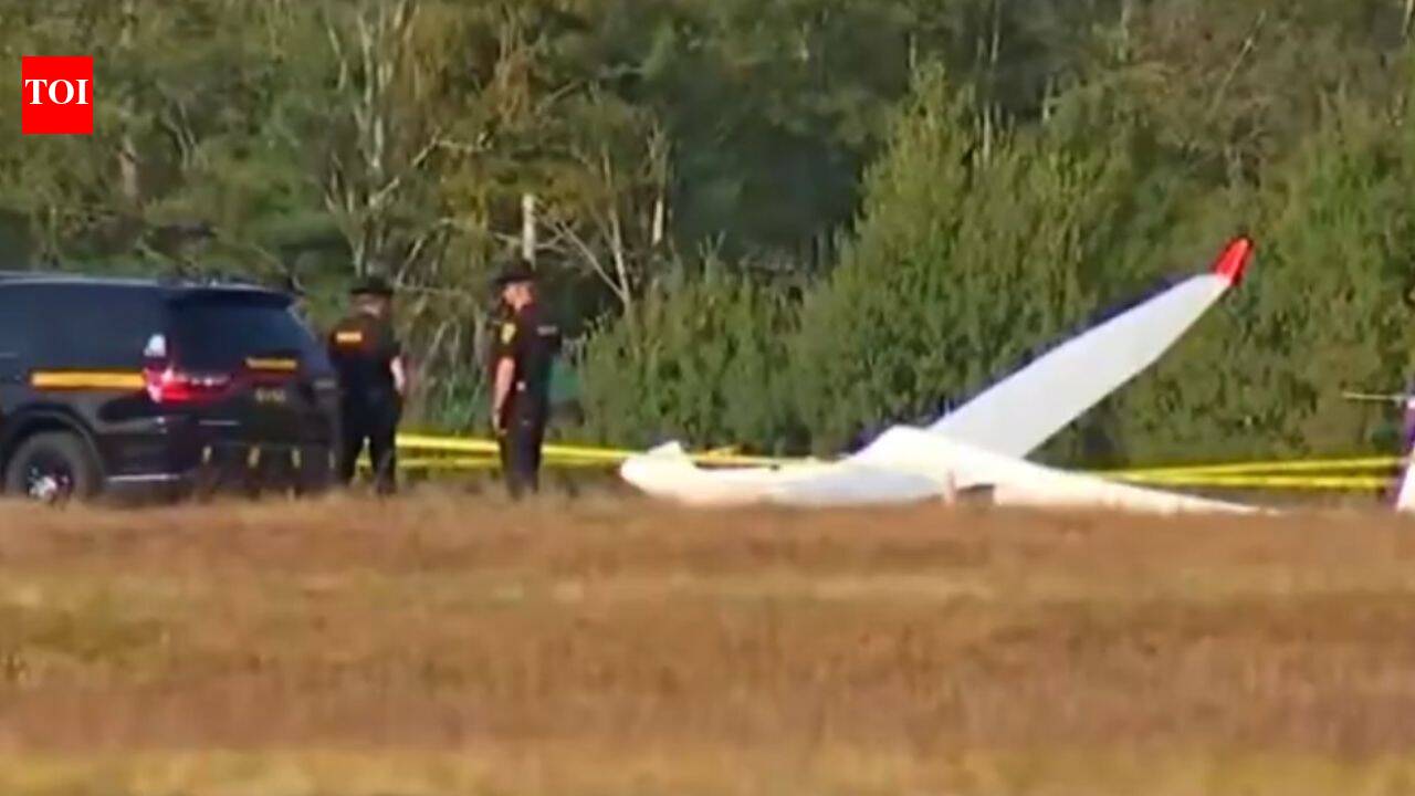US glider planes collide mid-air in New York, one 