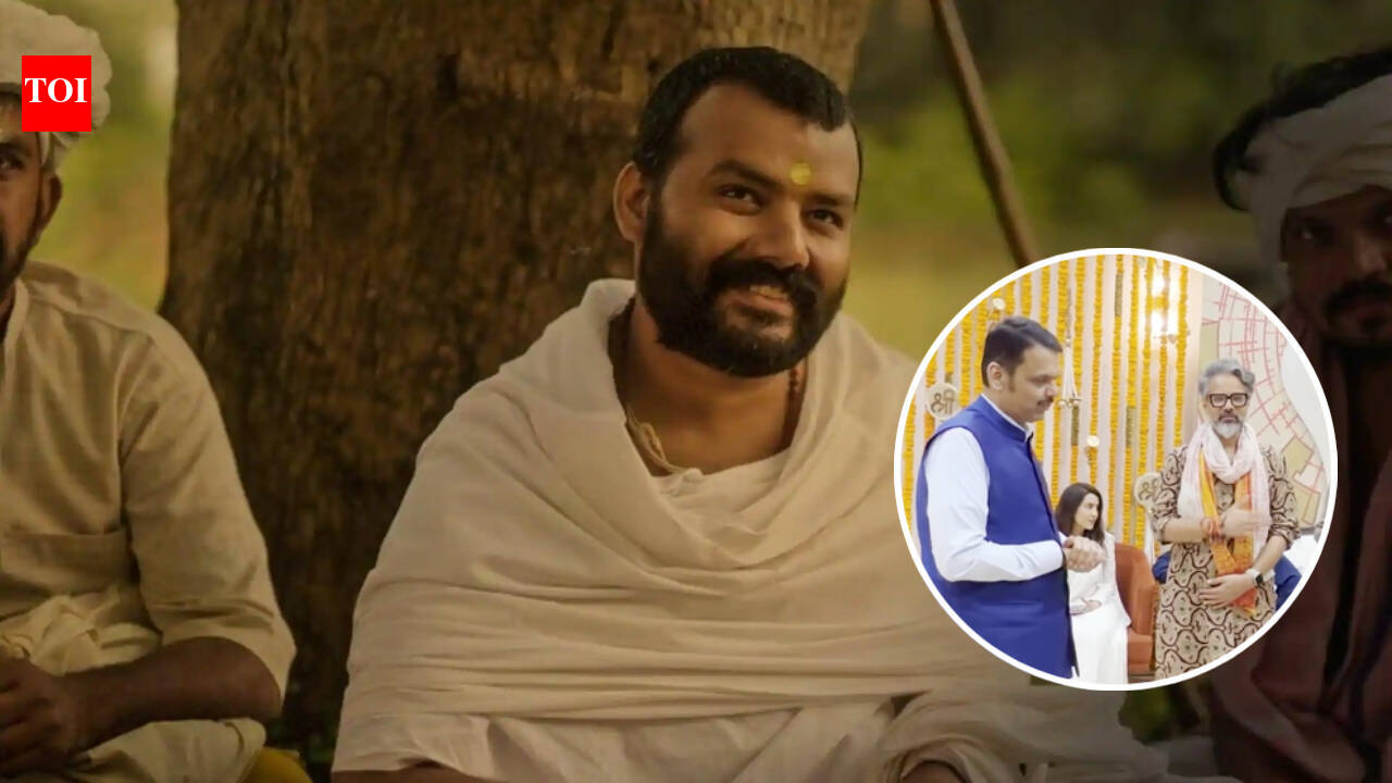 ‘Hanuman Ansh’ team meets Maha CM Fadnavis - Video
