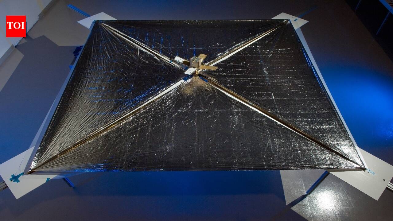 In 2011, NASA sent a 100-square-foot solar sail into orbit; the thin reflective sheet flew without fuel