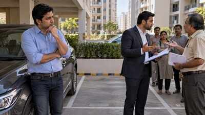 Homebuyer got parking from builder in 2008, but society later adopted a 'first come, first served' rule; Maharashtra court protects resident's space until ownership dispute is decided