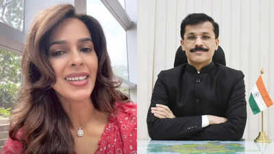 'Aap ki nazro se kuch bachta nahi': Mallika Sherawat thanks FDA chief Tukaram Mundhe for food safety crackdowns