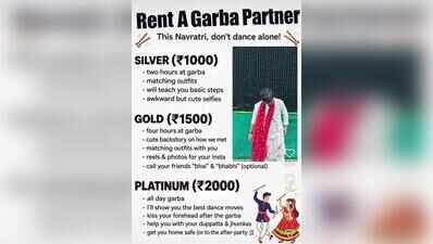 Posts offering Navratri partners for hire cause controversy