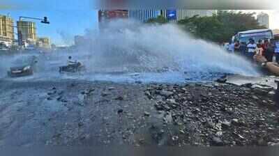 Water supply remains disrupted in parts of Balewadi as pipeline repair continues