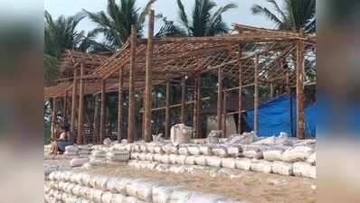 Shack owners in Salcete gear up for tourist season