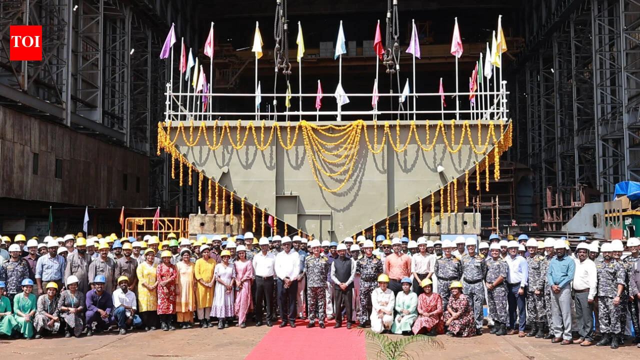 Cochin Shipyard conducts keel-laying ceremony for India’s next-generation missile vessels