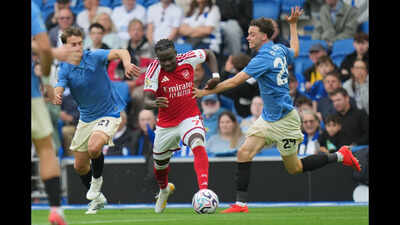 Arsenal lose Premier League top spot after Brighton shocker, Raphinha shines for Barcelona