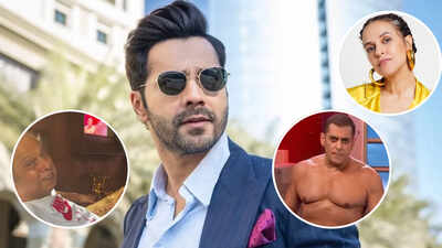 Varun Dhawan, David Dhawan REACT after Salman Khan defends him against trolls; Neha Dhupia says, 'Tiger zinda hai'