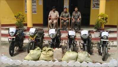 Hazaribag police seize 285 lts of liquor, six stolen motorcycles