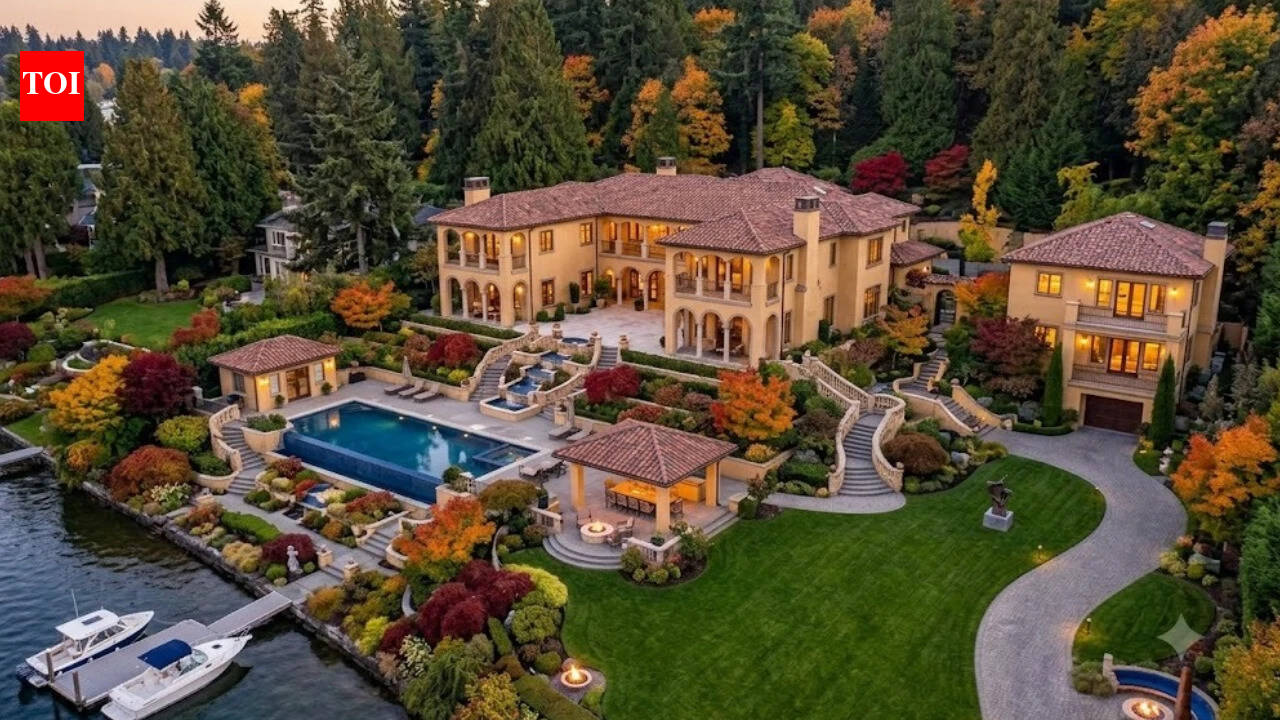 Washington couple’s $50M retreat on Lake Washington lists for $71M