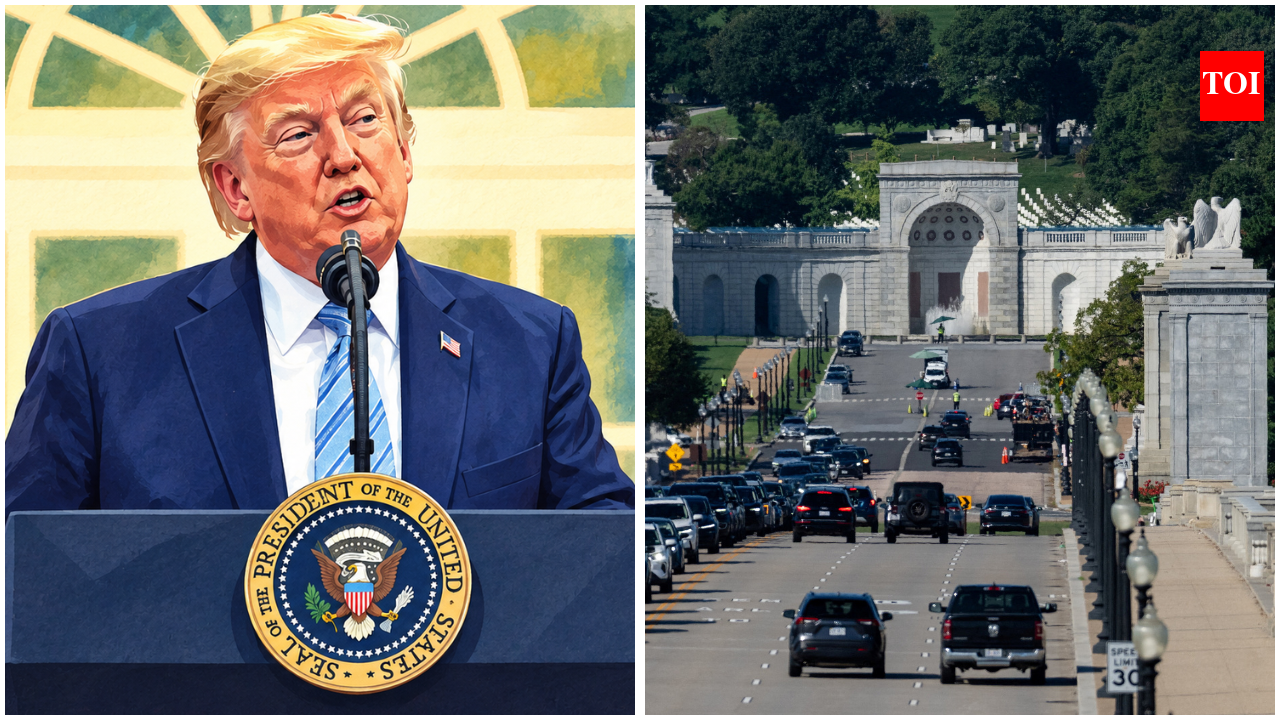Trump Orders Triumphal Arch Military Conversion Near Arlington