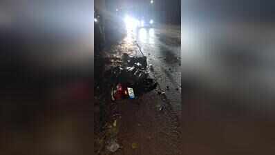 Bus hits scooter near Devanahalli in Bengaluru, rider dies