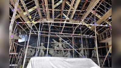 Ranchi artisans race to ready Durga Puja pandals