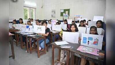 Kids take part in NER, BLW’s all India painting contest