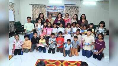 Kids take part in NER, BLW’s all India painting contest