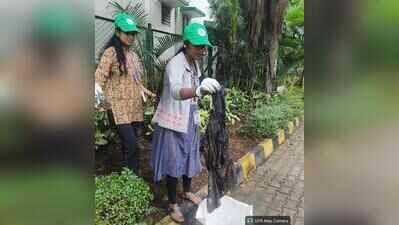 Volunteers plog and plant, lead awareness on World Cleanup Day weekend in Bengaluru