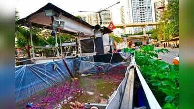 Pump’s motor on in immersion pond in Jogeshwari, worker suffers shock & dies