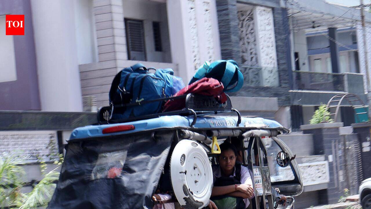 Packed vans, rash rides: When drive to school is fraught with risk