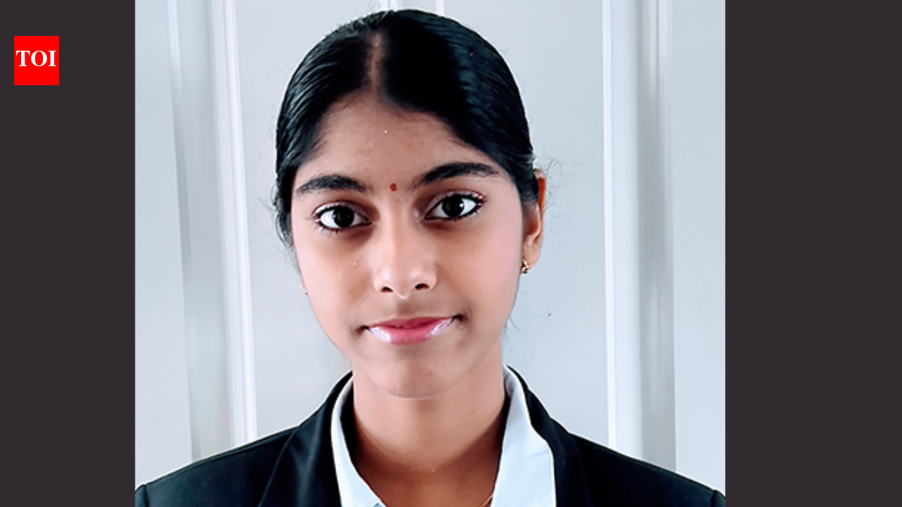Meet Sai Sri Valli Mogilineedi, eighth-grader who is competing for $100,000 in STEM awards