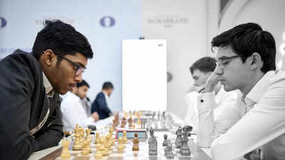Chess Olympiad Round 5: Praggnanandhaa outwits Dutch No. 1 Anish Giri for first win; Vaishali’s defeat caps India’s mixed day