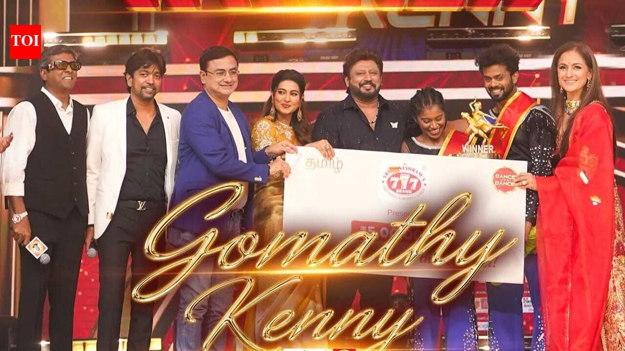 Dance Jodi Dance: Gomathi and Kenny lifts the trophy