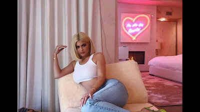 Kylie Jenner's bedroom is an all-pink and white affair with fur textures and a balance of glam: Decor inspirations to take away