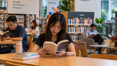 Singapore is paying citizens to read books for 15 minutes a day: The initiative aims to curb doomscrolling and rebuild reading habits