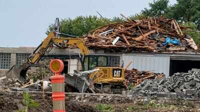 A Wisconsin family had farmed the same West Bend land since 1847 and George Muth became its fifth generation farmer; 179 years later, bulldozers have demolished the old barn for a new housing development