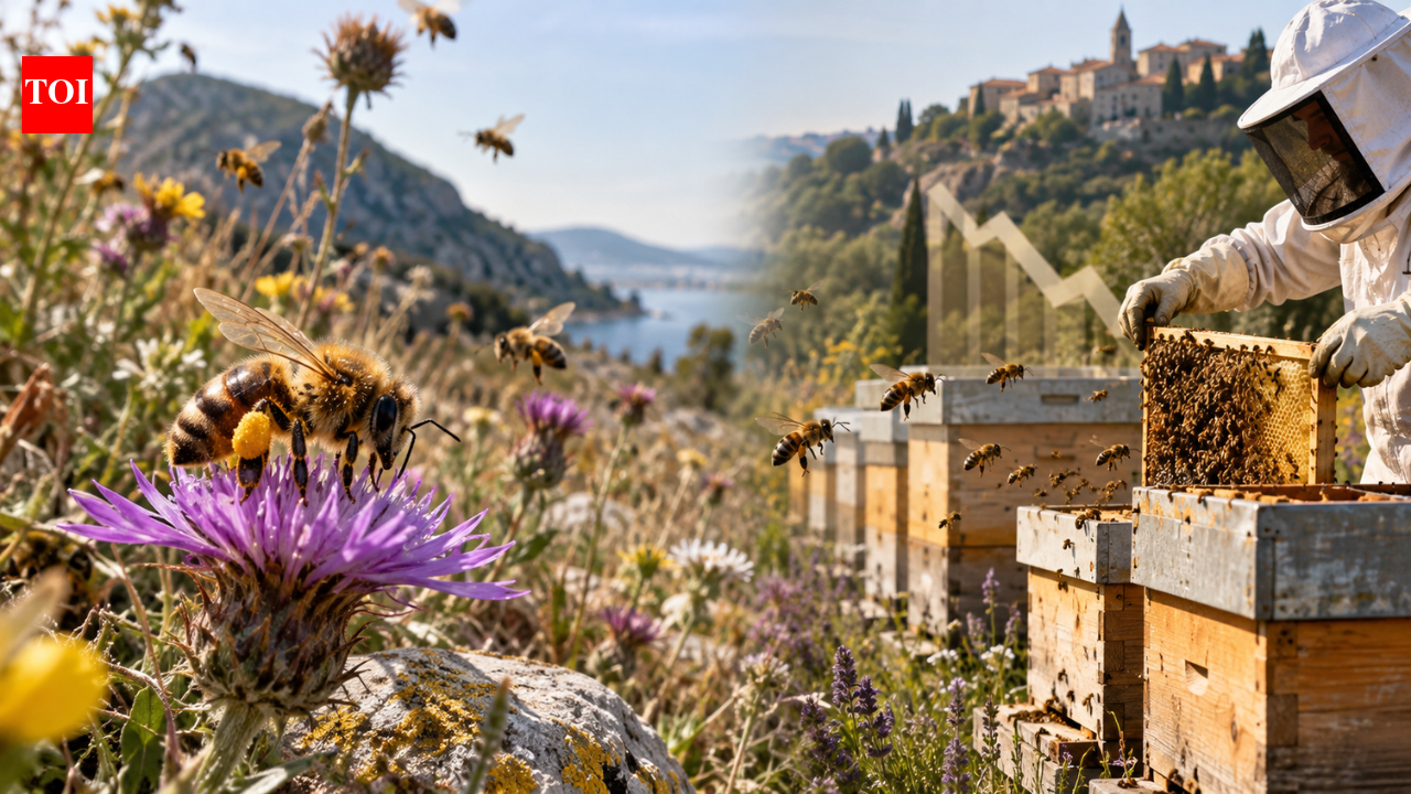 Wild honeybee populations in Europe could decline by 56% in 10 years without swarms from managed hives; study finds