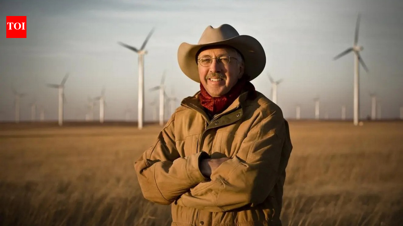 Kansas rancher earns half his income from 50 wind turbines on his ranch