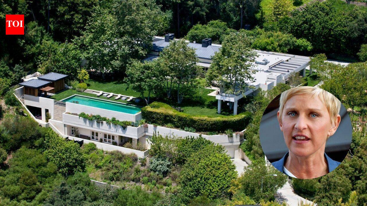 Ellen DeGeneres bought a Beverly Hills property and later added three neighbouring properties to create a three-acre compound