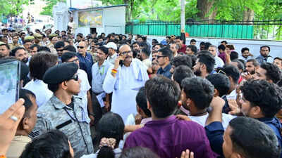 UP Deputy CM Brajesh Pathak hears public grievances at Janta Darshan