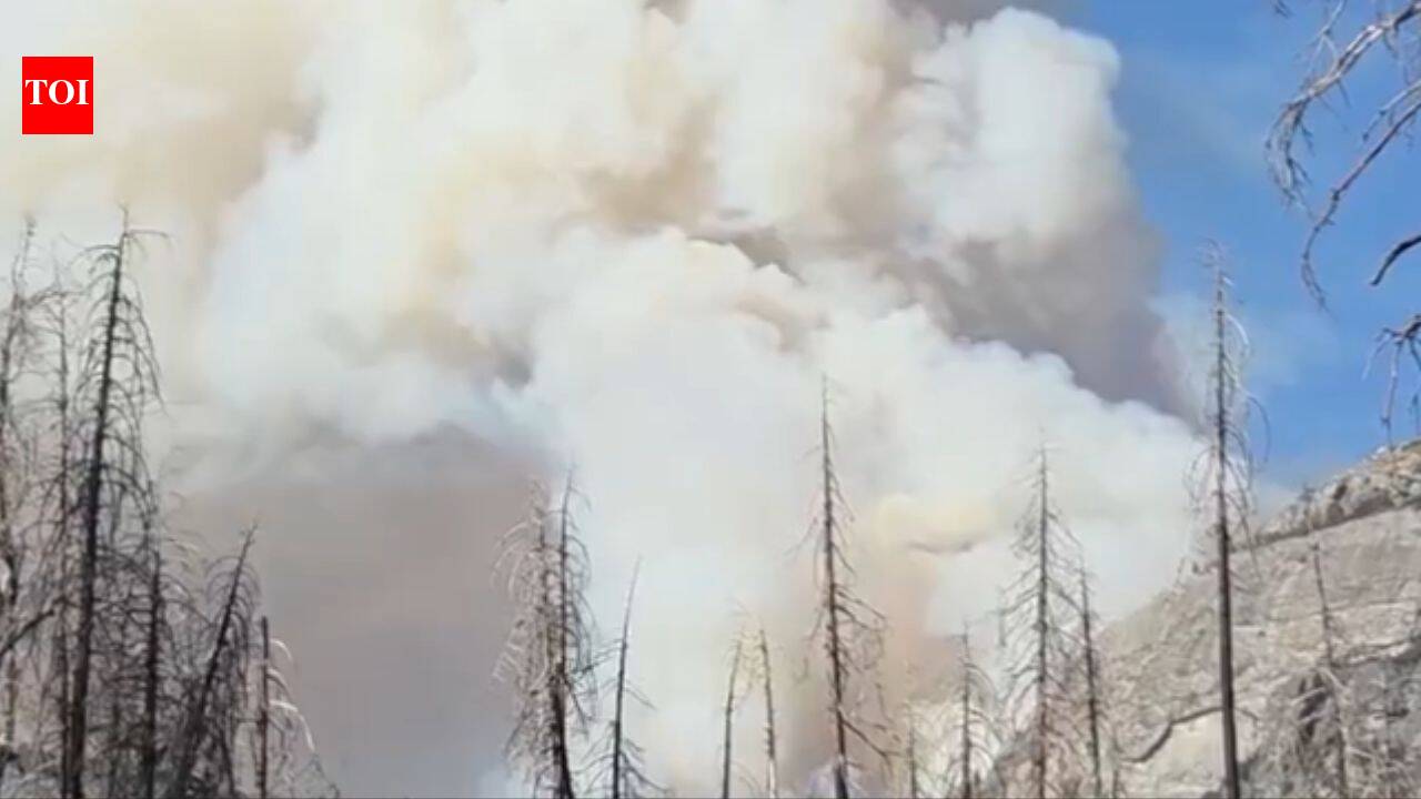2 killed as helicopter crashes while battling wildfire in California’s Yosemite National Park