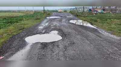 Road condition Bhitarkanika full of potholes