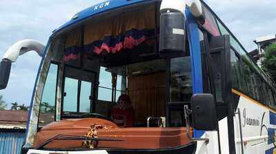 6 night buses en route to Mankachar attacked with stones in Meghalaya, 4 injured