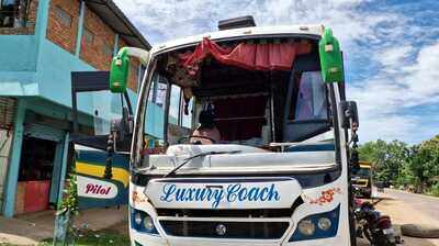 6 night buses en route to Mankachar attacked with stones in Meghalaya, 4 injured