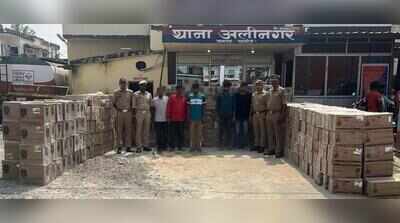 IMFL worth Rs 1.2cr being smuggled to dry Bihar seized, 5 held