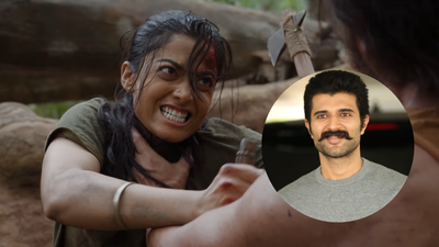 Vijay Deverakonda calls wife Rashmika’s ‘Mysaa’ teaser ‘terrific’; says ‘Just no more injuries please’