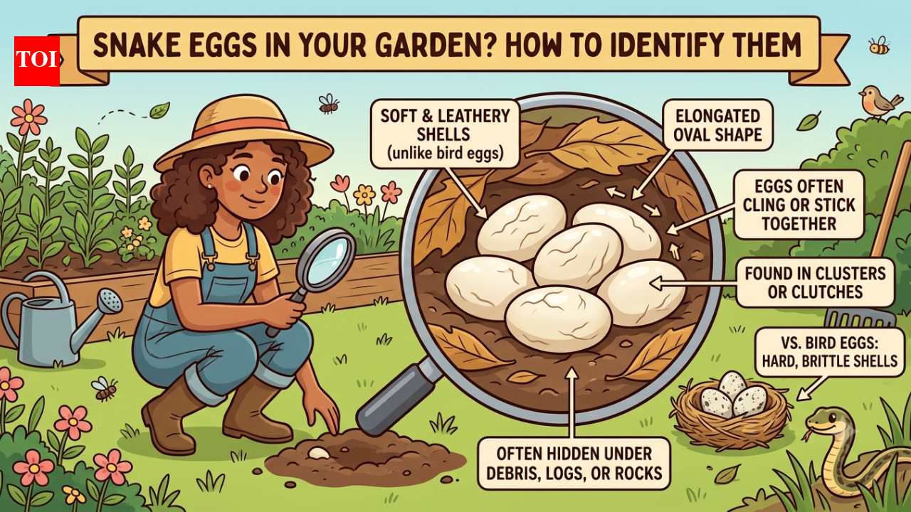 Are those snake eggs in your garden? How to identify them, where snakes ...