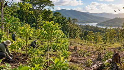 Costa Rica tested three ways to restore tropical forests; 20 years later, planted plots held 6.5 times more biomass than forests left to recover naturally