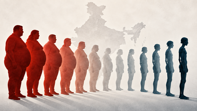 India sees rise in both overweight and underweight