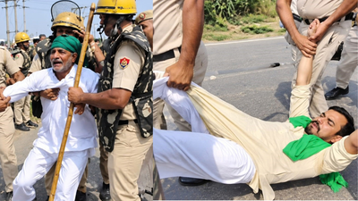 Administration starts power grid line work in Sonipat's Sohti, farmers detained amid protest