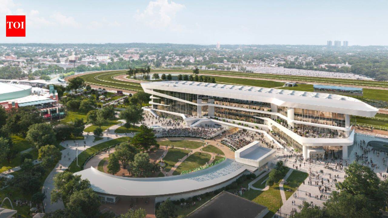 New $555 million Belmont Park opens with smaller grandstand and four new tracks