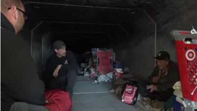 Las Vegas has a hidden world beneath its streets where hundreds of people live inside 600 miles of flood tunnels