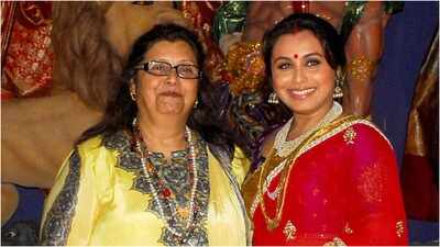 Rani Mukerji’s mother Krishna Mukerji passes away at 75; Aditya Chopra's production house issues official statement