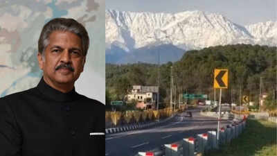 Anand Mahindra shares a stunning view from this hill station that looks like the road leads to the end of a rainbow, “Some destinations are not meant to be reached”