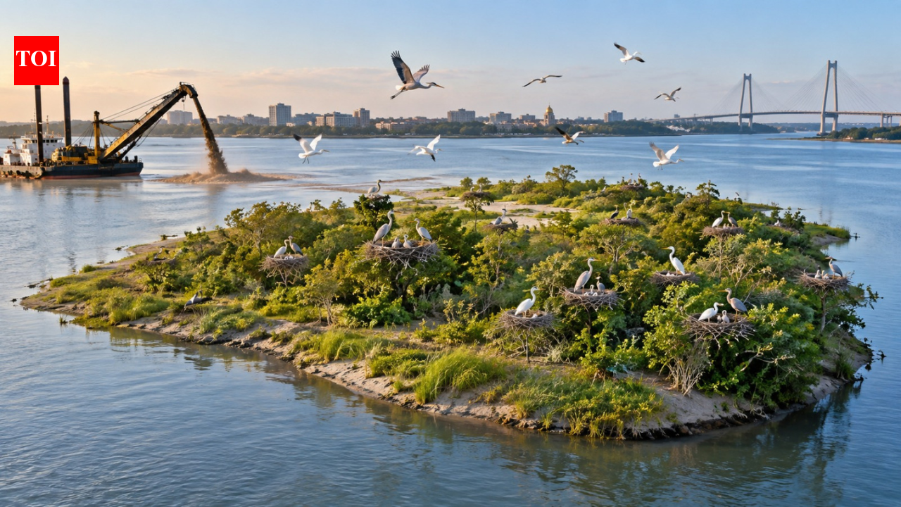In 2014, Savannah turned 160,000 cubic yards of dredged sediment into an 8-acre island that attracted more than 300 bird nests