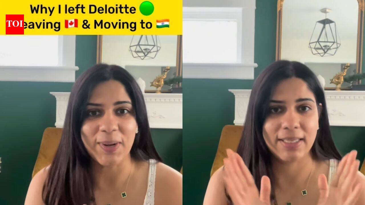 Indian-origin woman quits high-paying Deloitte job in Canada, returns to India for ageing parents