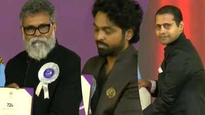 72nd National Film Awards: Sukumar, GV Prakash, Venky Atluri, Niharika Konidela and other winners receive honours from President Droupadi Murmu